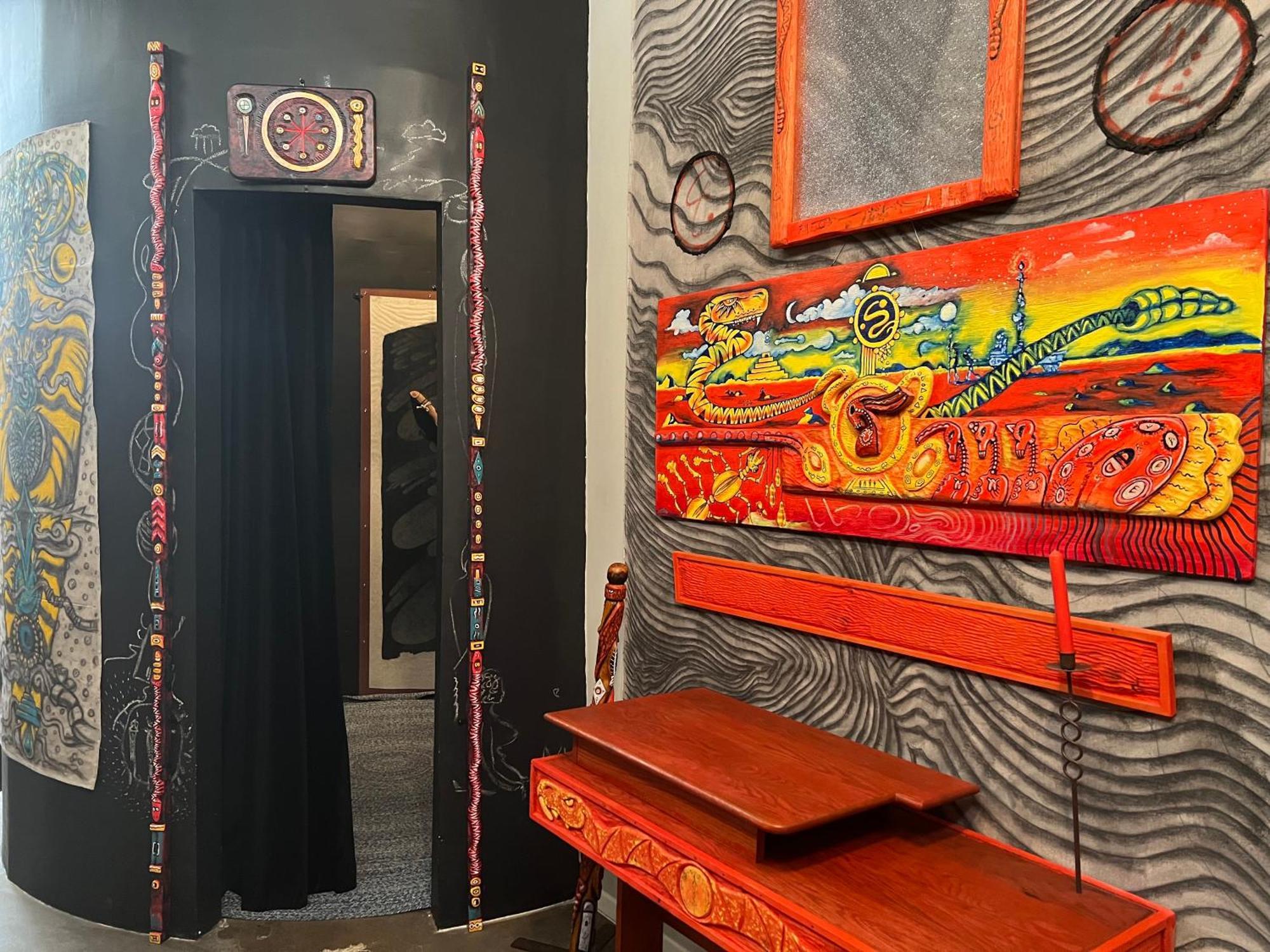 Space Castle: A 1950S Gas Station Transformed Into An Art Themed Wonderland Truth or Consequences Luaran gambar